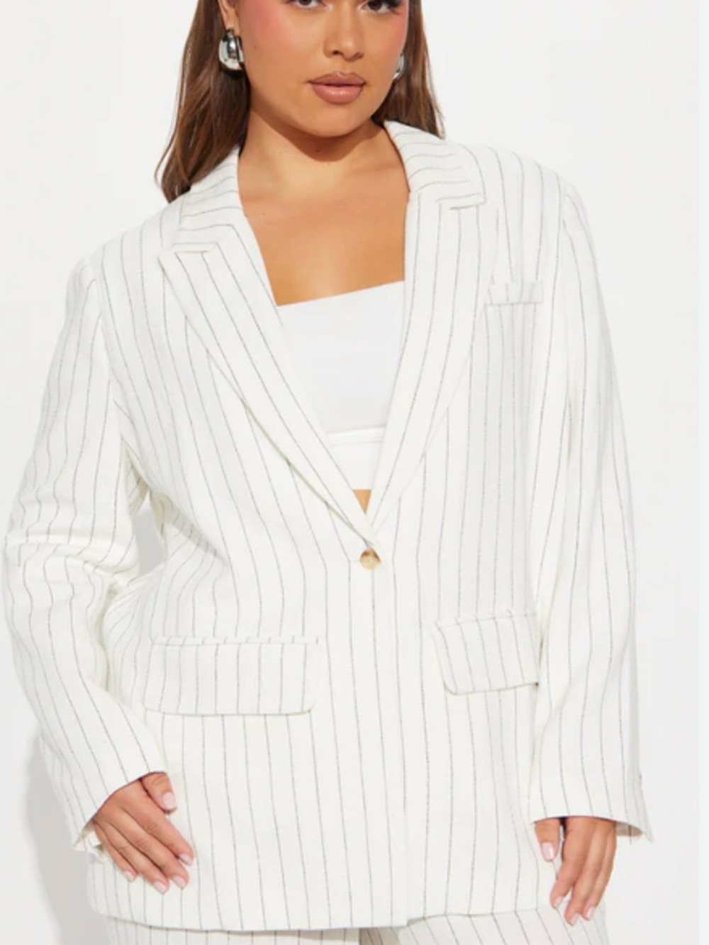 KORI 100% cotton lightweight blazer size large